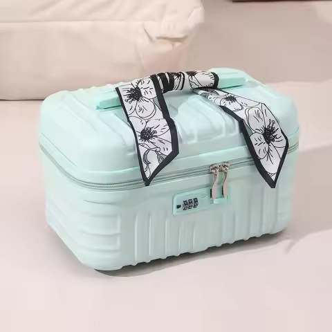 Luggage 16 Inch Cosmetic Case Small Toiletry Storage Bag Small Case Mini Luggage Bag