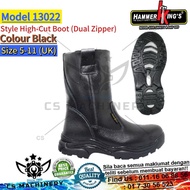 Hammer King's Safety Shoe High Cut 13022- Black