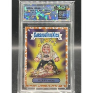 **2023 Garbage Pail Kids View Askew Missy Hicks 拉 7B Orange /75 – SQC 8.5 NM+