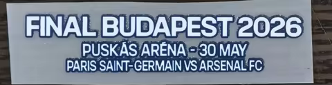 2026 ucl match detail Arsenal psg