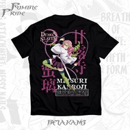Mitsuri KANROJI DEMON SLAYER Japanese ANIME Clothes | Anime T-Shirt | Anime T-Shirt | Cotton Combed 30s Unisex Streetwear Kaos Oversize