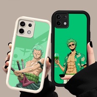 YZ-149 One Piece Zoro Shockproof Casing for Infinix Tecno ITEL Smart POP Spark Pova GT GO A80 P65 9 