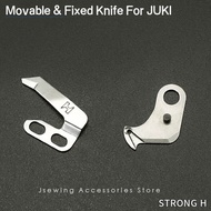 เคลื่อนย้ายได้/แก้ไขได้สำหรับ JUKI DDL-9000 8700-7ใบมีดตัดด้าย1เข็มจักรเย็บผ้า110-40052 D2406-555-DOH