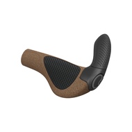 Ergon GP3 Evo BioKork Lock On Handlebar Grips 3-Finger Bar End For MTB Gravel Hybrid Touring Commute