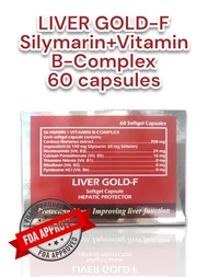 LIVER GOLD-F (Silymarin Plus Vitamin B) 60's Capsule