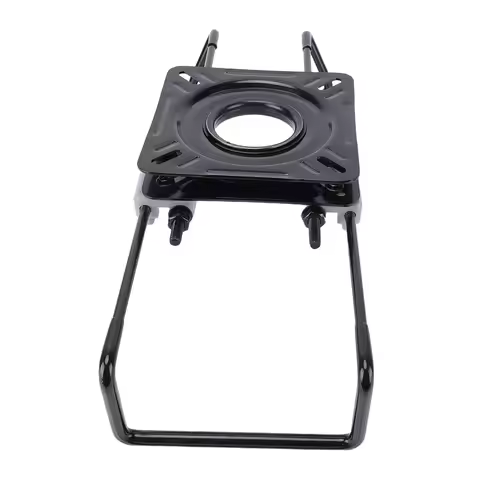 Clamp On Boat Seat Mount 360° Rotation Adjustable Height Multifunctional Boat Seat Swivel Base Mount