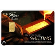 GOLD BAR SMELTING 1G PUBLIC GOLD