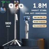 TNW S30 Tongsis Tripod Bluetooth 1.8m Fill light Tongsis Tripod Remote Tongsis hp Selfie Stick Bluet