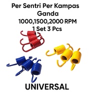Universal Double Clutch Spring 1000RPM 1500RPM 2000RPM 1 Set of 3pcs