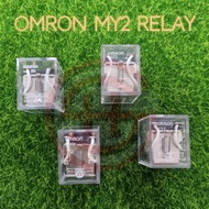 (1 PCS) OMRON MY2 AC 110V  240V DC 12V 24V 8PIN RELAY