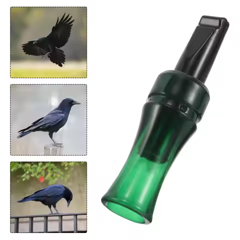 Crow Calling Whistle Realistic Imitation Sound for Attracting Crows Outdoor Bird Watching Hunting Re