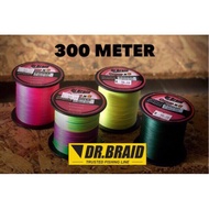 300m Dr.Braid Super X8 (8 Slick) Braided Fishing Line FREE Dr.Braid Sticker