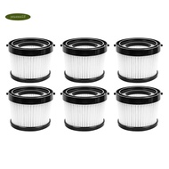 6Pcs Filters for DCV501HB  DCV501HB 20V Cordless Handheld Vacuum Washable Reusable Filters