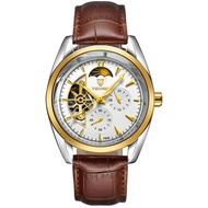 ll Switzerland TEVISE Tevise Watch   Mens Automatic Mechanical Watch   Moon Phase Steel Watch TikTok
