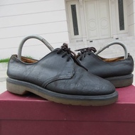 Vintage Dr Martens vintage Classic black leather 1461 3 hole low shoes Dr Martens pw shoes Made in e