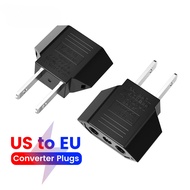 US To EU Converter Plugs US America To EU European Power Adapter Travel Converter 4.0mm American To 