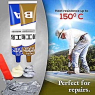 Caster Glue A+B Metal Repairing Adhesive Glue 100g - Caster Glue A+B Metal Glue Iron Steel Repair - 
