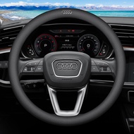 Car Steering Wheel Cover Leather Steering Wheel Cover for Audi A3 8l A1 Q5 TT mk2 A5 A4 B7 B8 B5 A6 