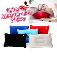 Foldable Air Inflation Pillows Outdoor Travel Air Pillow Sleep Pillow Camping Tent Camping Cushion P