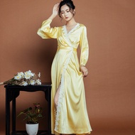 ✉sleepwear for women ✅NEW!!!  
 Women'sSleepwear Sleeve Silk Cotton Pajama Pajama high end silk