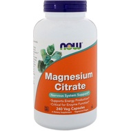Now Foods Magnesium Citrate 400mg