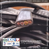 H07VVH6-F 4X10 Sqmm 750V Meter (Flat Cable Lift Elevator Flat Cable/ 4x10mm)