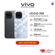 [Online Exclusive] iQOO 15R 5G(12+12)GB+256GB, SDM 8Gen5+Chip Q2, 1.5K 144Hz AMOLED, 7600 mAh 100W, 