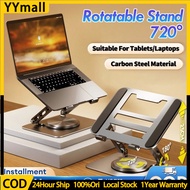 Upgraded 360° Rotating Laptop Stand Foldable Laptop Stand 360°Rotating Height Adjustable Tablet Stan