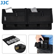 JJC Camera Lithium Battery Pouch 2A/3A/14500/18650 Battery Bag with Memory Card SD/CF/XQD Card Zippe