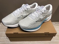 Mizuno Men Wave Rider 27 Grey 男裝 路跑鞋 跑步鞋