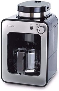 未使用 ★ siroca siroca 全自動咖啡機 SC-A211 不銹鋼銀色