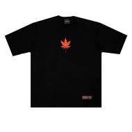 Stoned Retro Maple Tee Black Print T-Shirt | 100% Cotton Unisex Baju T Shirt Lelaki | S-5XL Retro Gr