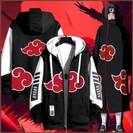 NARUTO Akatsuki Akagumo anime zipper Hoodie coat jacket Unisex Top