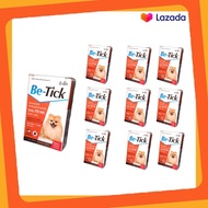 Be - tick 10หลอด ผลิตภัณฑ์ เห็บ(สีส้ม) สำหรับสุนัขน้ำหนักไม่เกิน 10 kg.