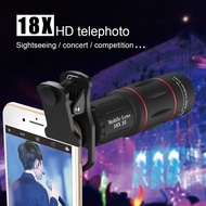 ♞,♘APEXEL Universal 18x25 Monocular Zoom HD Optical Cell Phone Lens Observing Survey 18X Telephoto