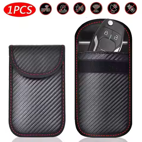 Car Key Signal Blocker Case Faraday Cage Fob Pouch Signal Blocker 1 Low Faraday Bag Keyless Key Car 