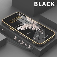 HP Gold Plating Case For Samsung Galaxy S10 Plus S10 S20 FE 4G 5G S20 Ultra 4G 5G S21 5G S22 5G S23 