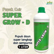 Pupuk SUPER GROW - D Kemasan 1 Liter Pupuk Nutrisi Daun Super Lengkap