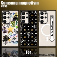 JOJO Series-Acrylic Phone Case Samsung Galaxy S25Ultra Compatible S24 Plus Magnetic Phone Case S23U 