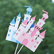 Cake Topper Prince/Princess - Boy/Girl - Palace
