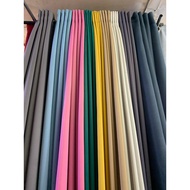 7/8/9/10 Feet Height Soft Full Blackout Curtains Grommet/Ring Insulation Sun Protection Ring Curtain