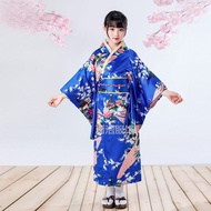 Trang Phục Truyền Thống Tiếng Nhật Áo Kimono Dành Cho Trẻ Em Biểu Diễn Múa Halloween Sinh Viên Bé Tr