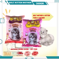 Bolt cat mother kitten makanan kucing / Makanan Kucing Bolt Kitten Mother