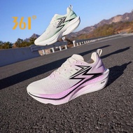 [10KM+] 361 Degrees Flame 3ET รองเท้ากีฬา เปลวไฟ รองเท้าวิ่งดูดซับแรงกระแทกรองเท้าออกกำลังกายแบบมืออ