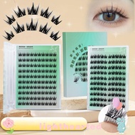LIGHTHEARTED Self Adhesive Eyelashes, No Glue Needed Soft Lash Individual Clusters Glue-free Lashes,