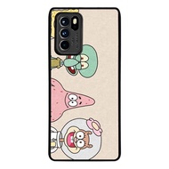 Custom Case Casing Oppo Reno 6 5G, 6 Pro 5G, 5 Pro 5G, 5 5G, 4, 2, 2F, 2Z spongebob DK0744