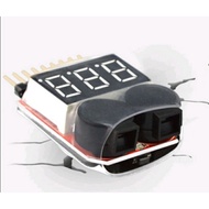 LiPO battery checker alarm