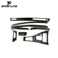 E90 Carbon Fiber Interior Trim For BMW 3 Series E90 LHD