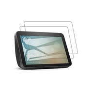 【Amazon Limited Brand】JHZWJ 2 Sheets Film for FOREcho Show 8 Echo Show 8 Glass Film Tempered Glass Screen Protector 【Made in Asahi Glass, Japan / Hardness 9H / Transmittance 99%
