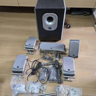 JBL 5.1 Speaker (喇叭, SCS 260.5, 家庭影院音箱套裝)